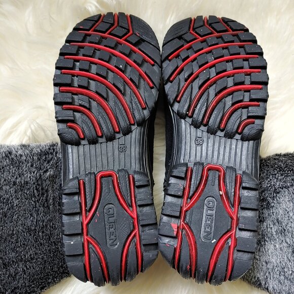 Black Real Fur Suede Side Zipper Winter Boots (38 EU) - Picture 2 of 16